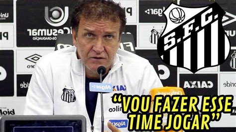 VAZOU AGORA CUCA DE VOLTA AO SANTOS FOI APROVADO NOTÍCIAS DO SANTOS