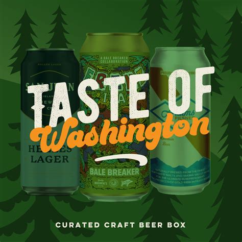 Taste Of Washington State Beer Box Get Beer Fridge