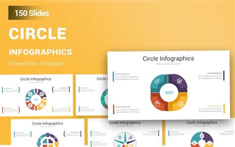 C Rculo Infograf A Plantilla De Powerpoint