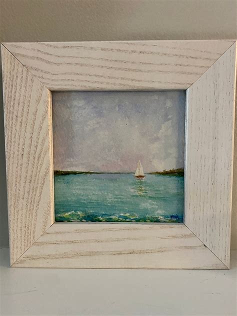 SAILBOAT WATERCOLOR - Etsy