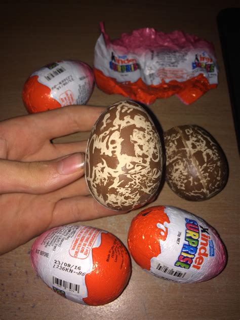 3 year old Kinder Surprise eggs : mildlyinteresting