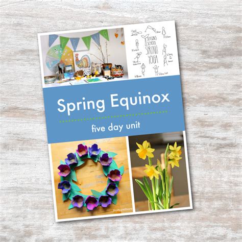 Ready Made Spring Equinox Thematic Unit Nurturestore