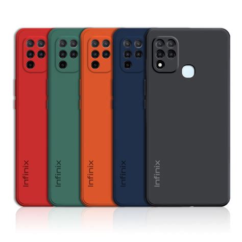 เคสซลโคนสพนสาหรบ Infinix Hot Play i T S S Shopee Thailand