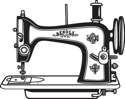 Stitch Symphony Black for Noir Sewing Machine in Precision Pintucks Black Sewing Machine ...