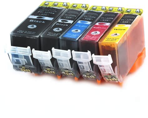 PGI 525 CLI 526 5 Pack Huismerk Cartridges Voor Canon Opus