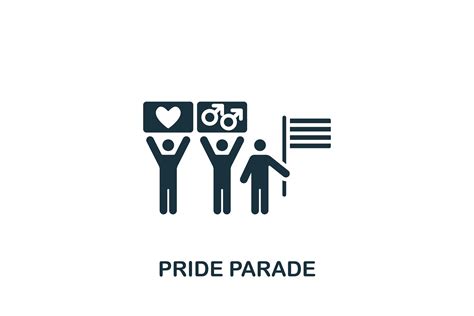 Pride Parade Icon Graphic by aimagenarium · Creative Fabrica