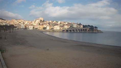 Webcam Banyuls-sur-Mer: Plage Centrale - Webcam Galore