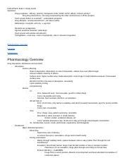 Patho Pharm Exam Study Guide Docx Patho Pharm Exam Study Guide