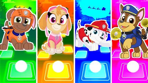 Paw Patrol Mighty Pups Team Super Chase Vs Super Rubble Vs Super