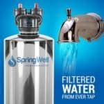 SpringWell Whole House Water Filter Review CF1, CF4, CF+ - QWL