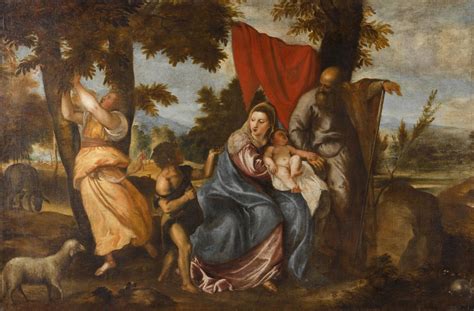 The Rest On The Flight Into Egypt Old Masters Day Auction 2022