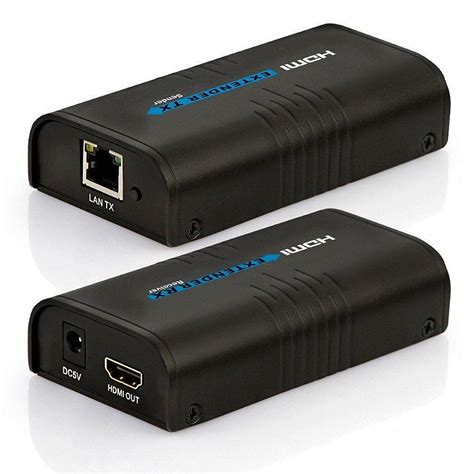 Hdmi Extender Tx Rx Metros Tcp Ip Conex O Sem Limites