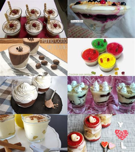 ¡aquí Y Ahora 8 Recetas De Postres En Vasitos Y Copas