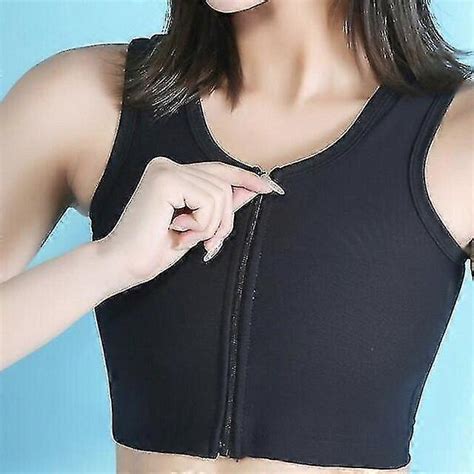 Women Ice Silk Breathable Chest Binder Tomboy Lesbian Transgender