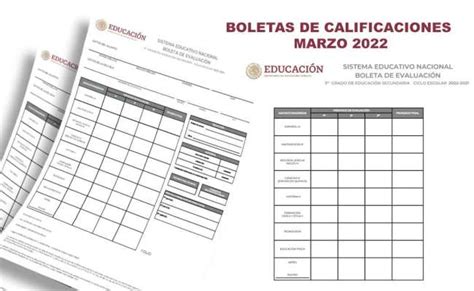 Boletas De Calificaciones 2022 2023 Como Descargar Y Hasta Cuando Eroppa