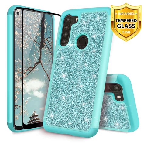 Tjs Phone Case For Samsung Galaxy A21 Not Fit Galaxy A20a21s With Full Coverage Tempered