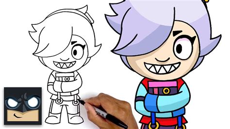 How To Draw Colette Brawl Stars Youtube