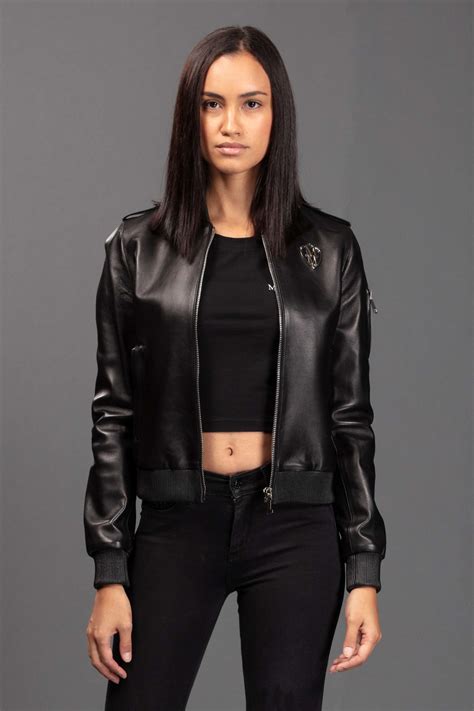 Luxury Leather Jacket Belinda” Max Macchina Luxury Fashion Brand