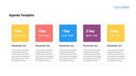 Agenda PowerPoint PPT Template - Free Download | HiSlide.io