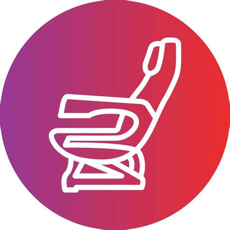 Premium Vector Airplane Seat Icon Style