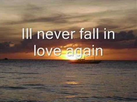 Elvis Costello - I'll Never Fall In Love Again Lyrics