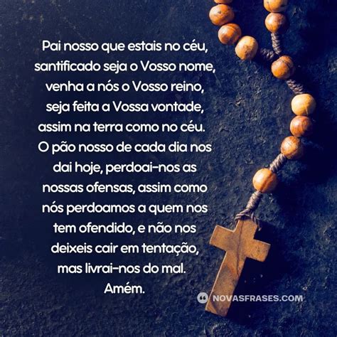 A Ele Nao Se Pretenda Ensinar O Pai Nosso - Oração Pai Nosso e Ave Maria com reflexões inspiradoras