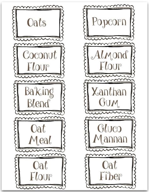 THM Pantry Labels FREE PRINTABLES Mrs Criddles Kitchen