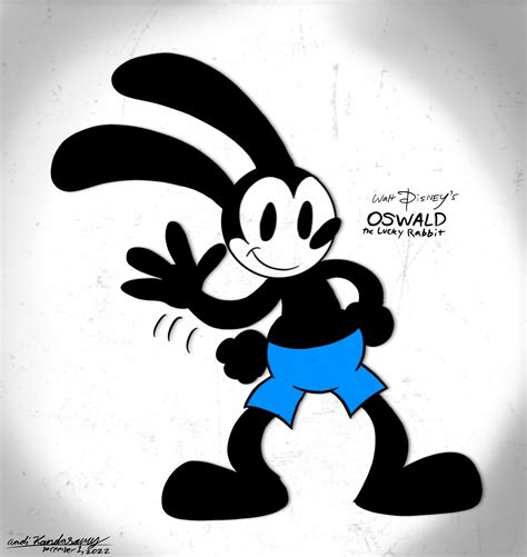 Oswald The Lucky Rabbit Color Ver By Akcartoonist2004 On Deviantart