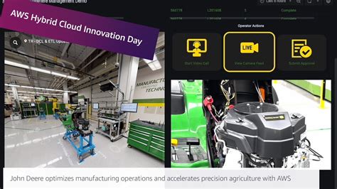 John Deere Optimizes Manufacturing Operations And Accelerates Precision