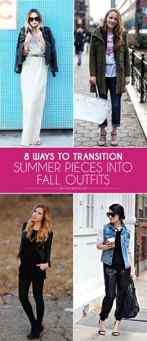 Summer To Fall Transition Outfits