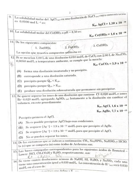 Solution Pr Ctica Qu Mica General Equilibrio Qu Mico Studypool