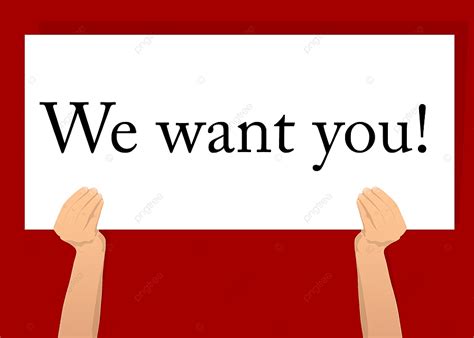 We Want You Clipart Png Images We Want You Text Decision Sign Png