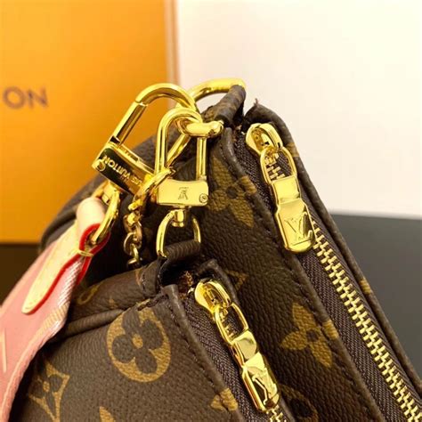 Lv Multi Pochette Pink Semashow