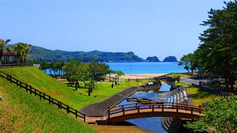 下阿蘇ビーチは景観・設備・水質の全てが揃った九州ナンバーワンのビーチ！ Shimoaso Beach Is The Number One Beatiful Beachin Kyushu