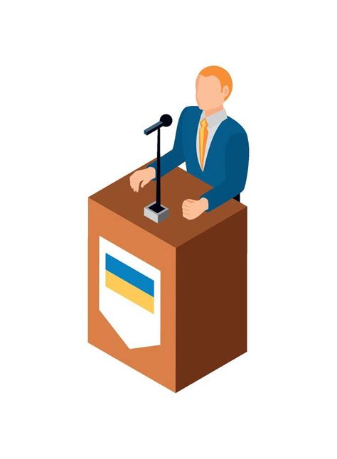 ukrainian elections candidate illustration design 47647553 Vector Art ...