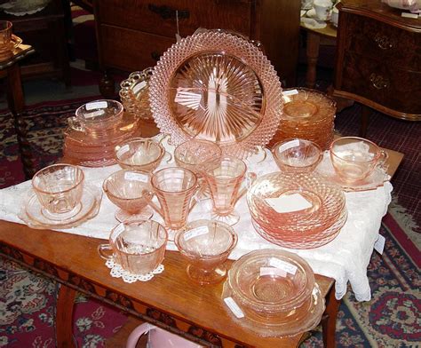 All About Pink Depression Glass