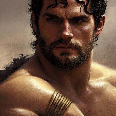 Krea Ai Henry Cavill As A Greek Gladiator Gorgeous Amazi