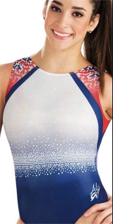 Aly Raisman Gk Elite Gymnastics Leotard Pretty Patriot Flag Usa Sequin Bling Am Ebay