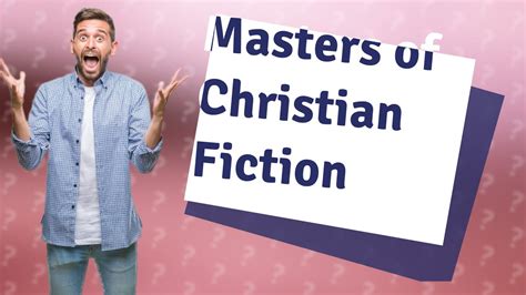 Who Are Some Of The Best Christian Fiction Authors Youtube