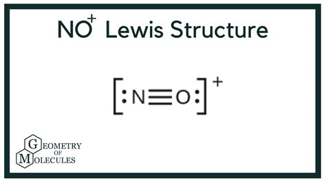 No Lewis Structure Nitrosonium Youtube