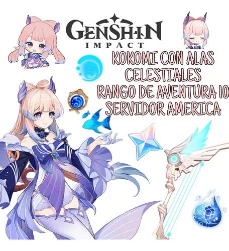 Genshin Impact Kokomi Con Alas Celestiales En Venta En Tecate Baja