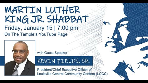 Erev MLK Shabbat Services For January 15 YouTube