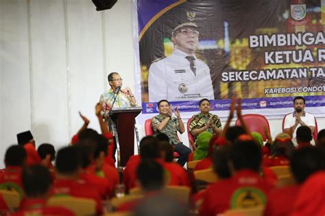 BPM Berharap RT RW Jadi Garda Terdepan Mengawal Suksesnya Hajatan