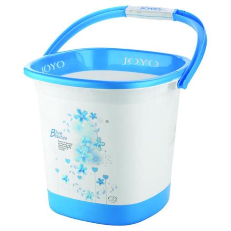 Joyo Better Home Blue Square Plastic Bucket L Jiomart