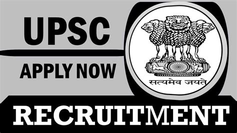 Upsc Recruitment 2024 New Opportunity Out Monthly Salary Up 177500