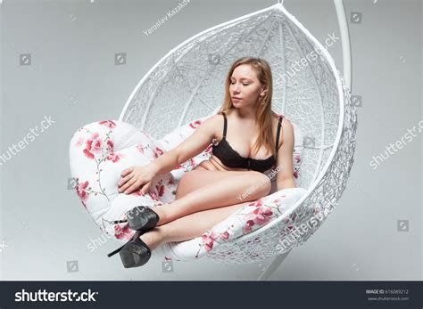 Sexy Woman Lingerie Studio Stock Photo 616089212 Shutterstock