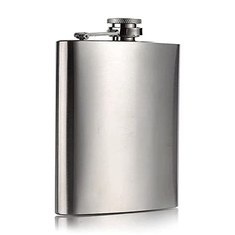 Pask Pocket Flask Whiskey Bottle For Alcohol Drink Holder Steel