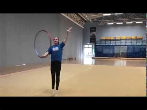 Voluntary Hoop Routine Level 1 Rhythmic Gymnastics YouTube