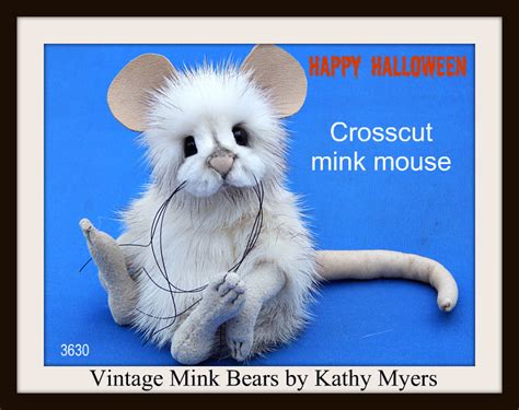 Designed By Kathy Myers Crosscut Mink Mouse