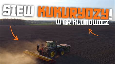 Siew Kukurydzy W Gr Klimowicz Jele W Akcji Agro Barti Youtube